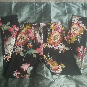 Gap floral leggings